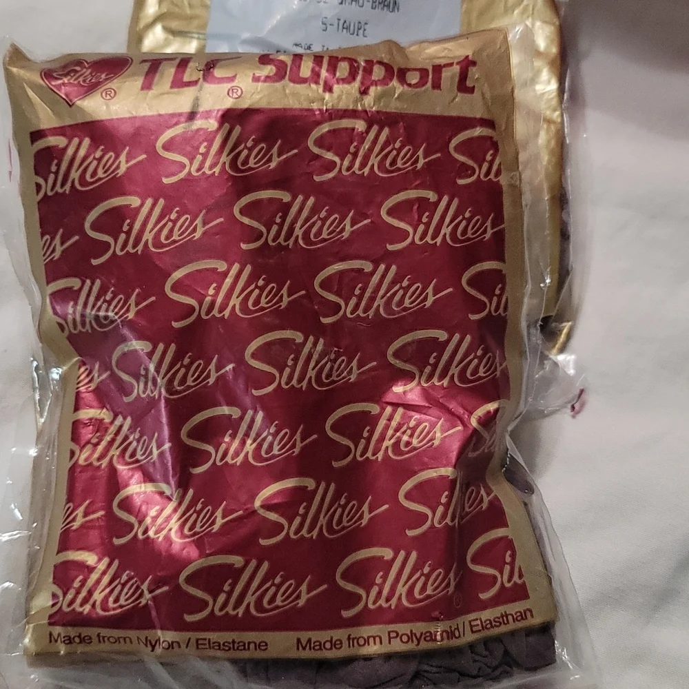 Women Silkies Total Leg Control Queen Taupe XLARGE pantyhose 020505 - Listing 2